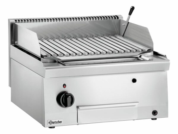 Lava rock grill, gáz, 600, W600 – Bartscher 1317003