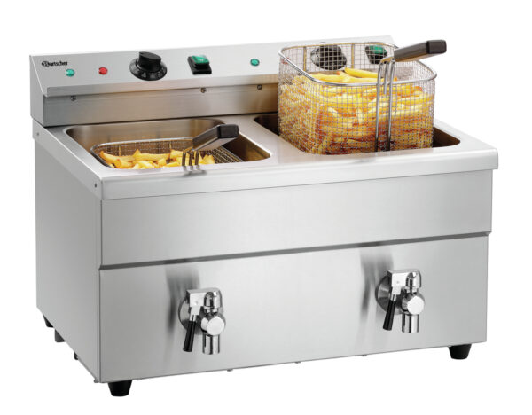 Indukciós Fritőz / Olajsütő 2x8L Plus – Bartscher 165119