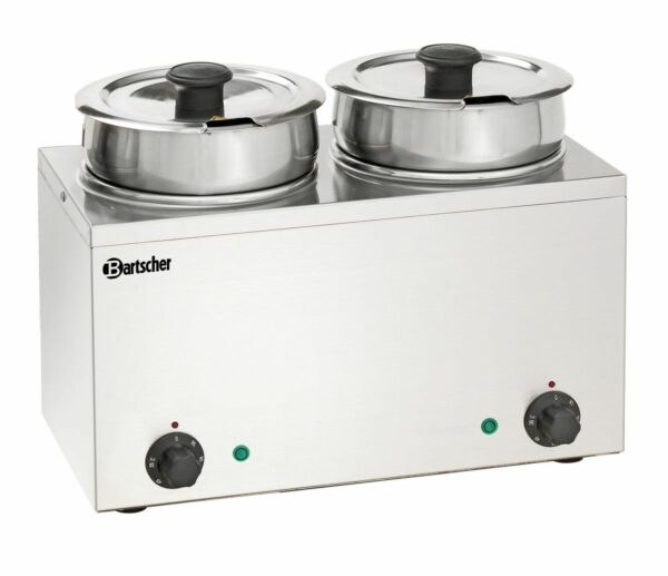 Bain Marie Hotpot, 2x fazék, 3,5 l – Bartscher 606035